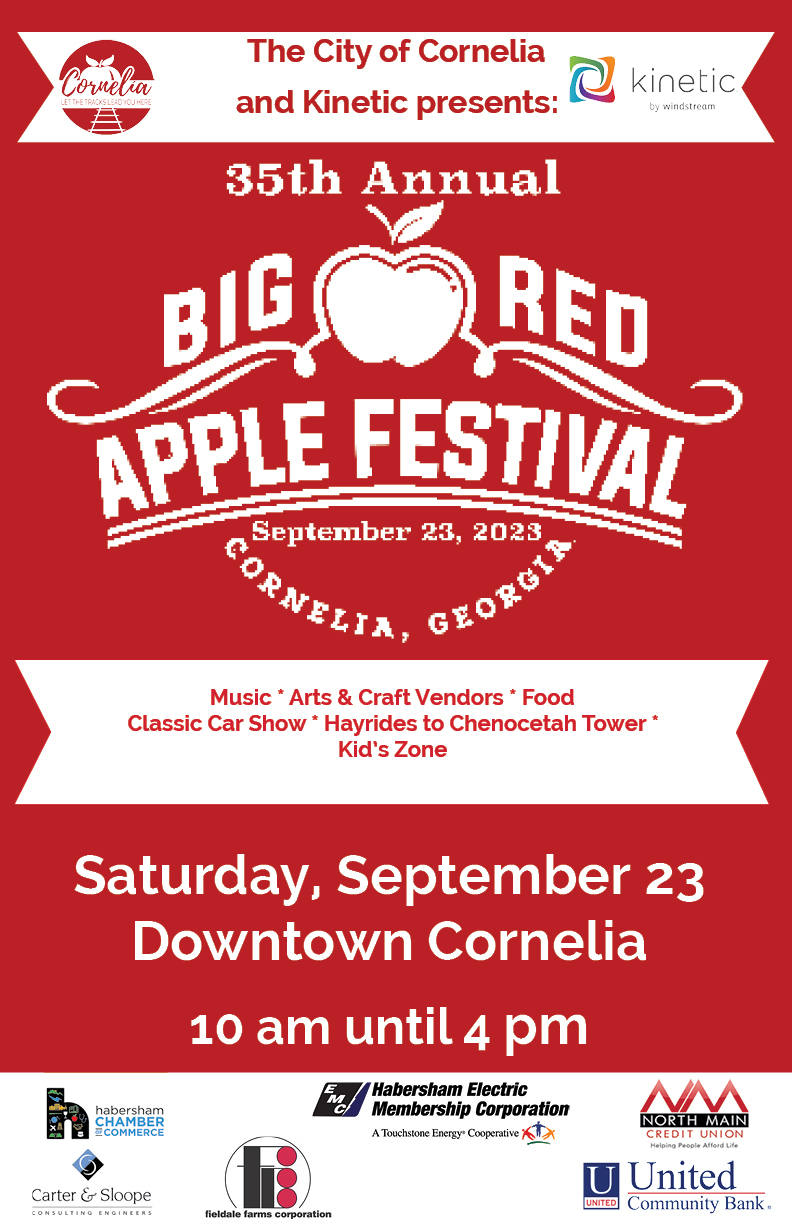 Big Red Apple Festival City of Cornelia